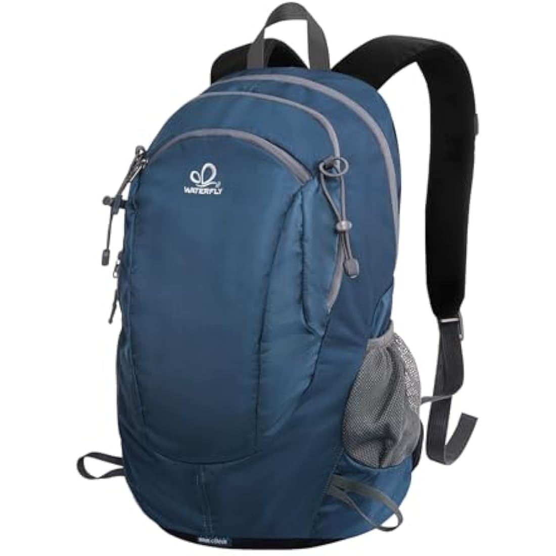 Waterfly 25L Hiking Backpack Daypack: Water Resistent Lightweight Rucksack with Rain Cover for Men Women Outdoor Camping Hiking Travel Daypack