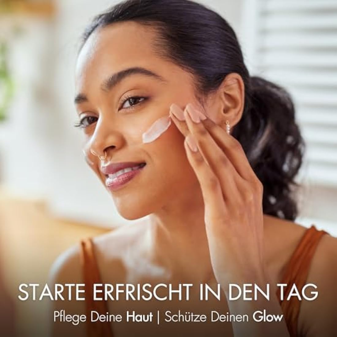 Day Cream Hyaluronic + Ectoin + Aloe | Anti-Ageing Cream Women Beauty Cream Moisturising Face Moisturising for Sensitive Skin | PERLENBUCHT