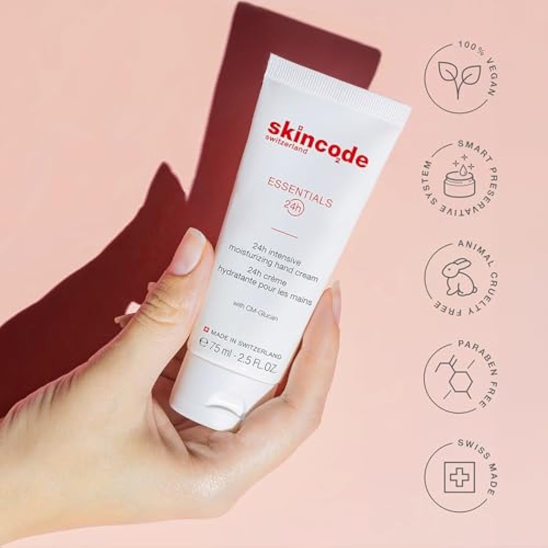 Skincode Essentials 24h Intensive Moisturizing Hand Cream 75ml