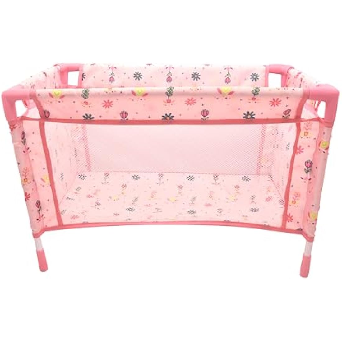Peterkin DOLLSWORLD from Travel carry cot with quilt, pillow and travel bag - Suitable for dolls up to 46cm (18"), assembled cot measures 53 x 32 x 32cm. - Dolls & Accessories - Ages 3+