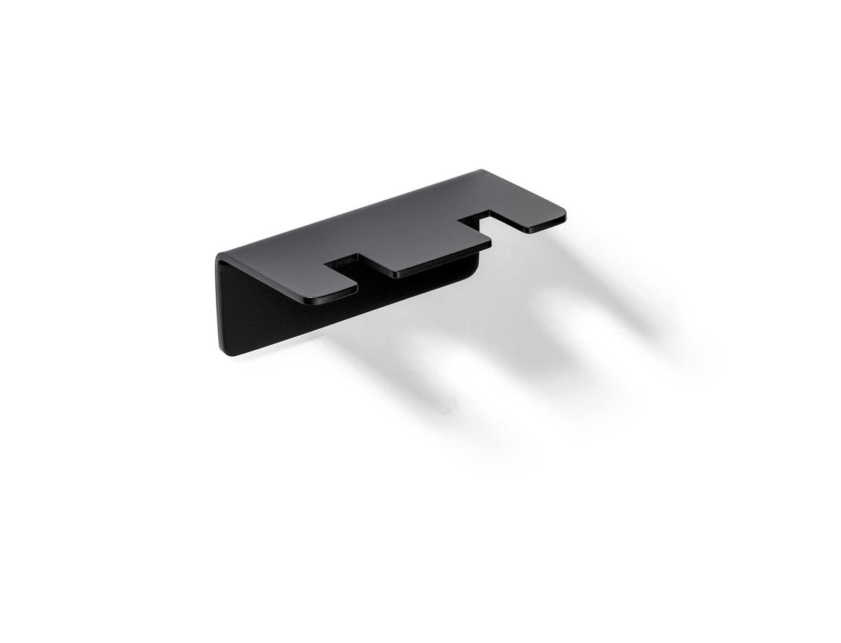 Sagittarius One 30S1-B Wall-Mounted Toothbrush Holder | Premium Stainless Steel | No-Screw Installation | Toothbrush & Electric Toothbrush Head Holder