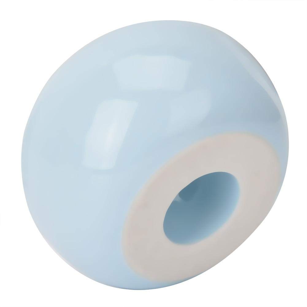 Donut Ceramic Toothbrush Holder, Mini Novel Candy Color Cute Multi-functional Toothbrush Base Toothbrush Holder Stand for Couple Kids