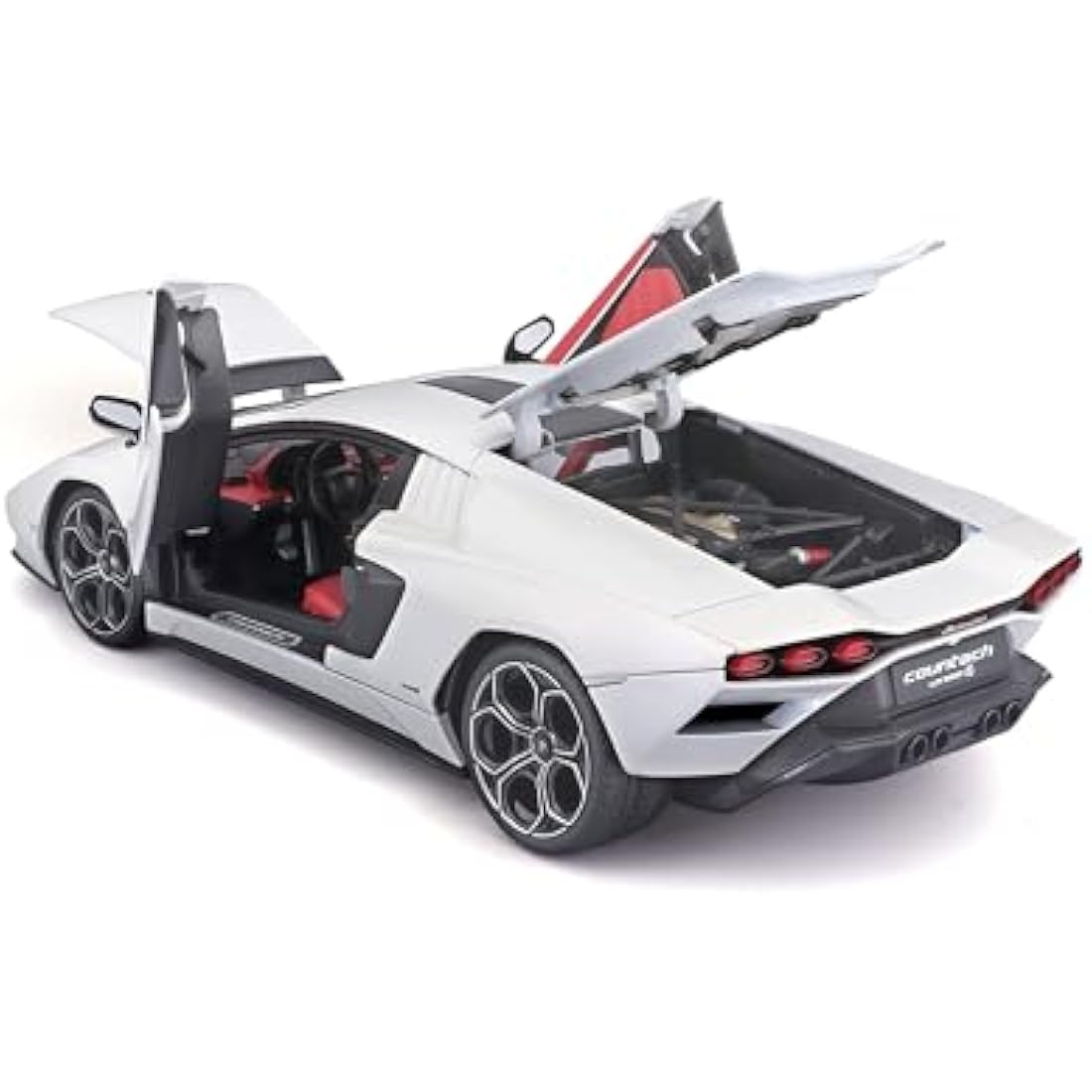 Maisto LAMBORGHINI COUNTACH LPI 800-4 Super Car - 1:18 Scale - Incredibly Detailed Die-Cast Replica Collectible Car Model, White