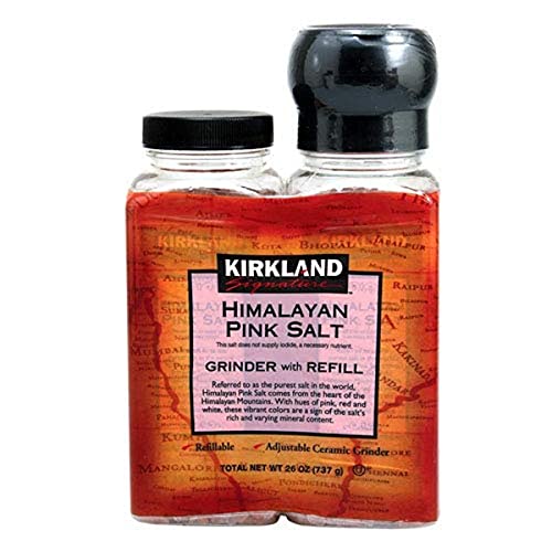 Kirkland Signature Himalayan Pink Salt Grinder with Refill 737g