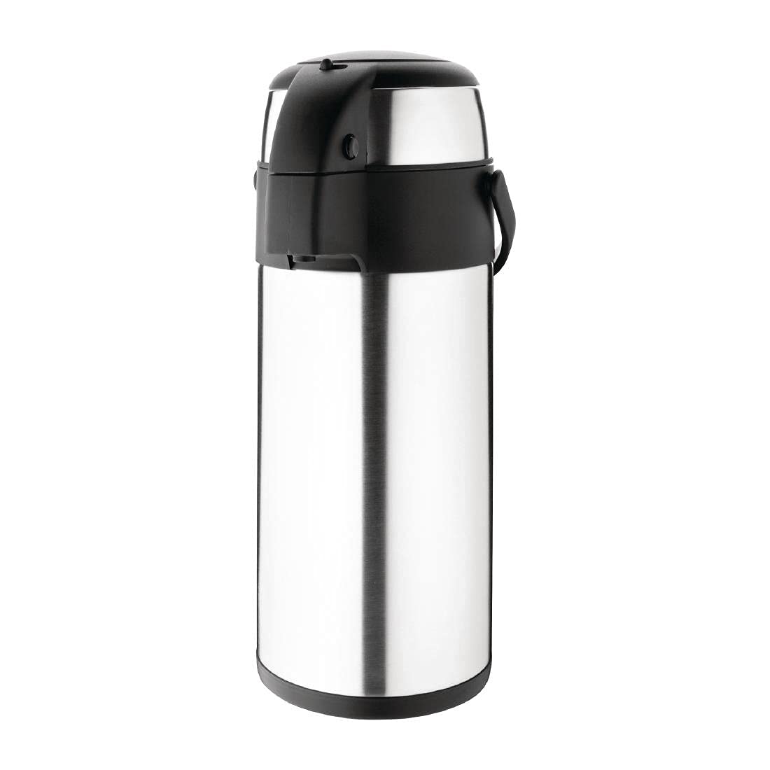 Olympia Pump Action Airpot 5L 445X172mm Stainless Steel Teapot Infuser