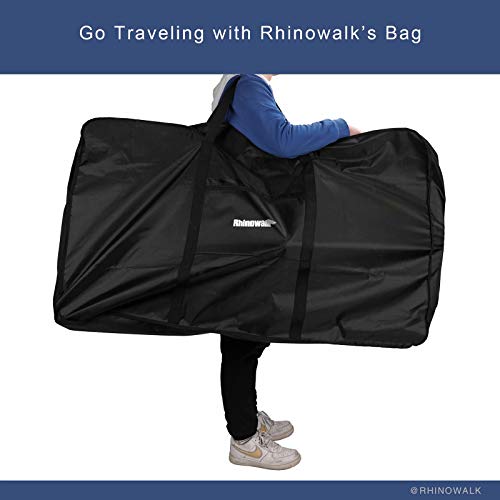 Rhinowalk Bike Carrying Bag for 26 to 27.5 inch MTB Mountain Bike/700C Road Bike Transport Luggage Travel Case