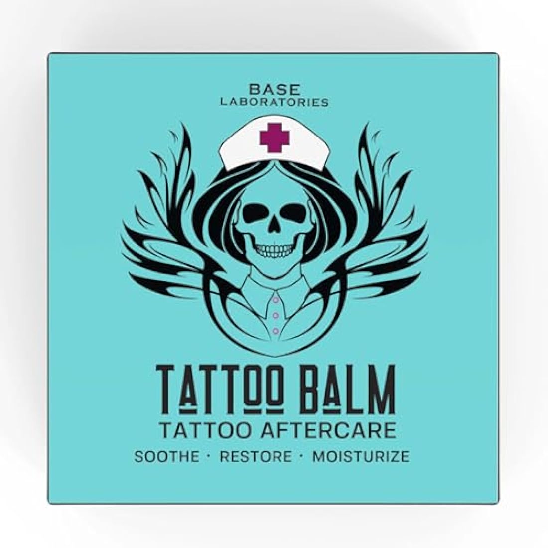 Base Labs Tattoo Balm | Soothe Restore Moisturize | Tattoo Aftercare Lotion Balm for Tattoo Recovery, Brightening, Color Enhancement, for Old and New Tattoos | Tattoo Aftercare Ointment Salve 2PK