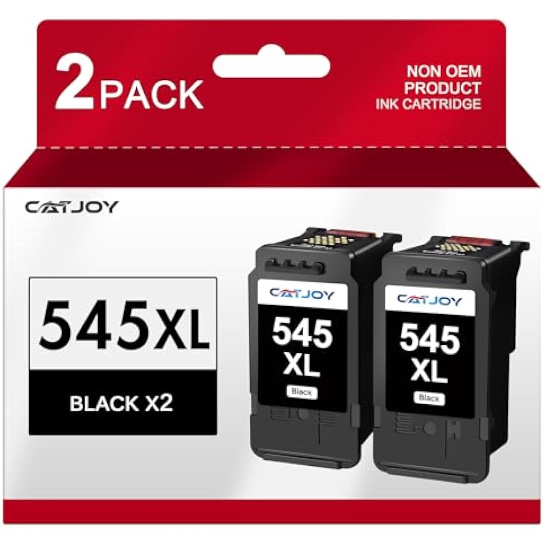 CATJOY PG-545XL Ink Cartridge Black,Printer Ink 545XL Replacement for Canon 545 Black Ink Cartridges,PG 545 Ink Cartridge XL for Pixma TS3350 TS3355 TS3300 TS3150 MG3050 MG2550s TR4550 TR4500
