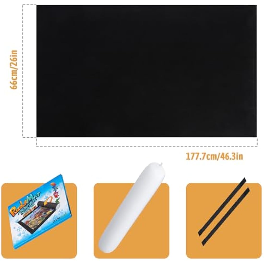 Lavievert Jigsaw Puzzle Roll Mat Puzzle Storage Puzzle Saver, Environmental Friendly Material, Store Jigsaw Puzzles Up to 1,500 Pieces