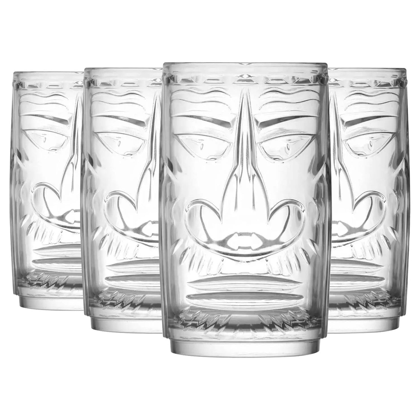 460ml Crystal Tiki Sardinia Highball Glasses - Pack of 4
