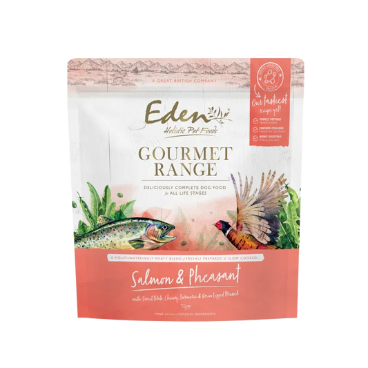 Gourmet Range Salmon & Pheasant 2KG - Eden Holistic Pet Foods