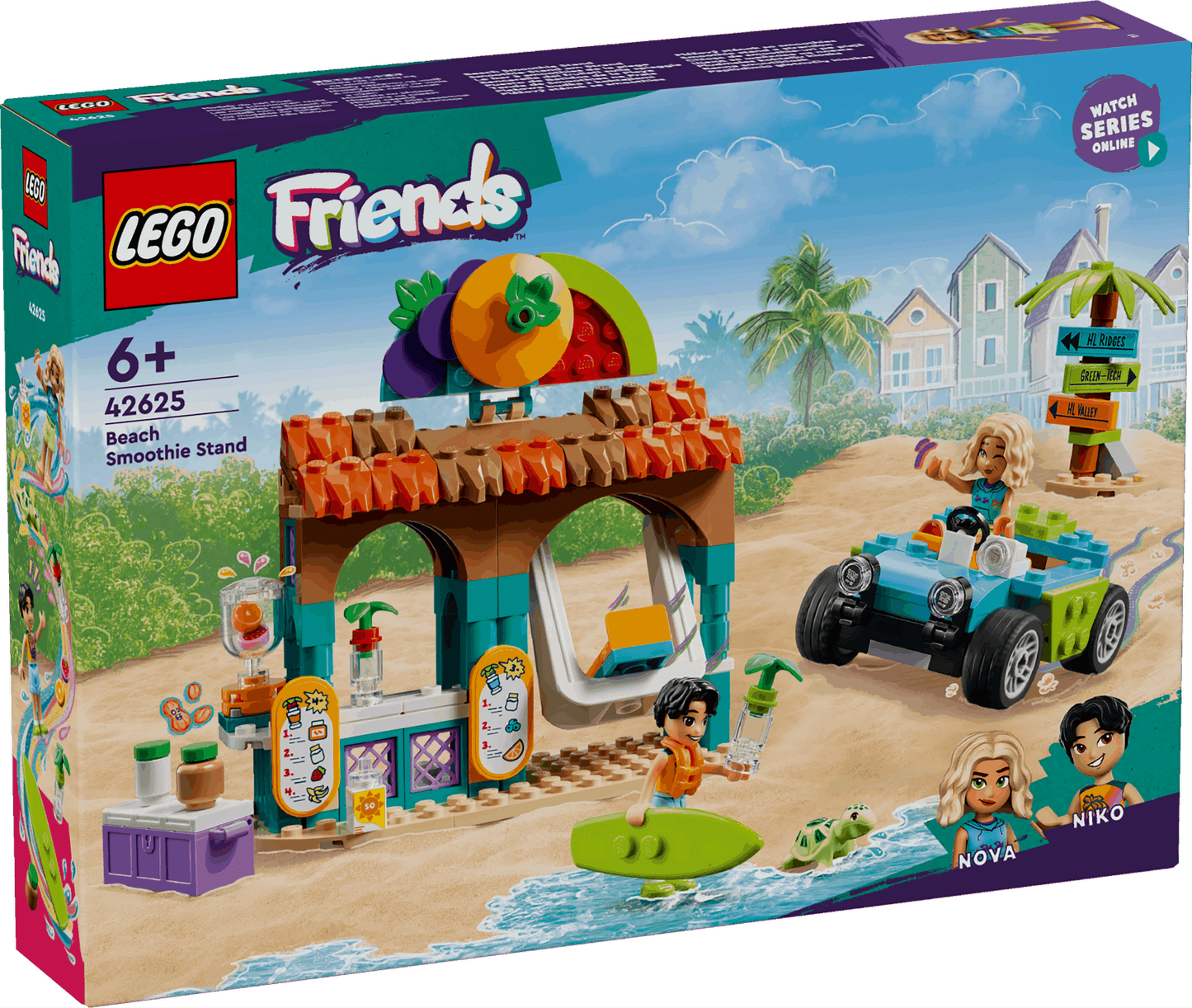 Lego Friends 42625 Beach Smoothie Stand Toy Playset for Ages 6 and Up