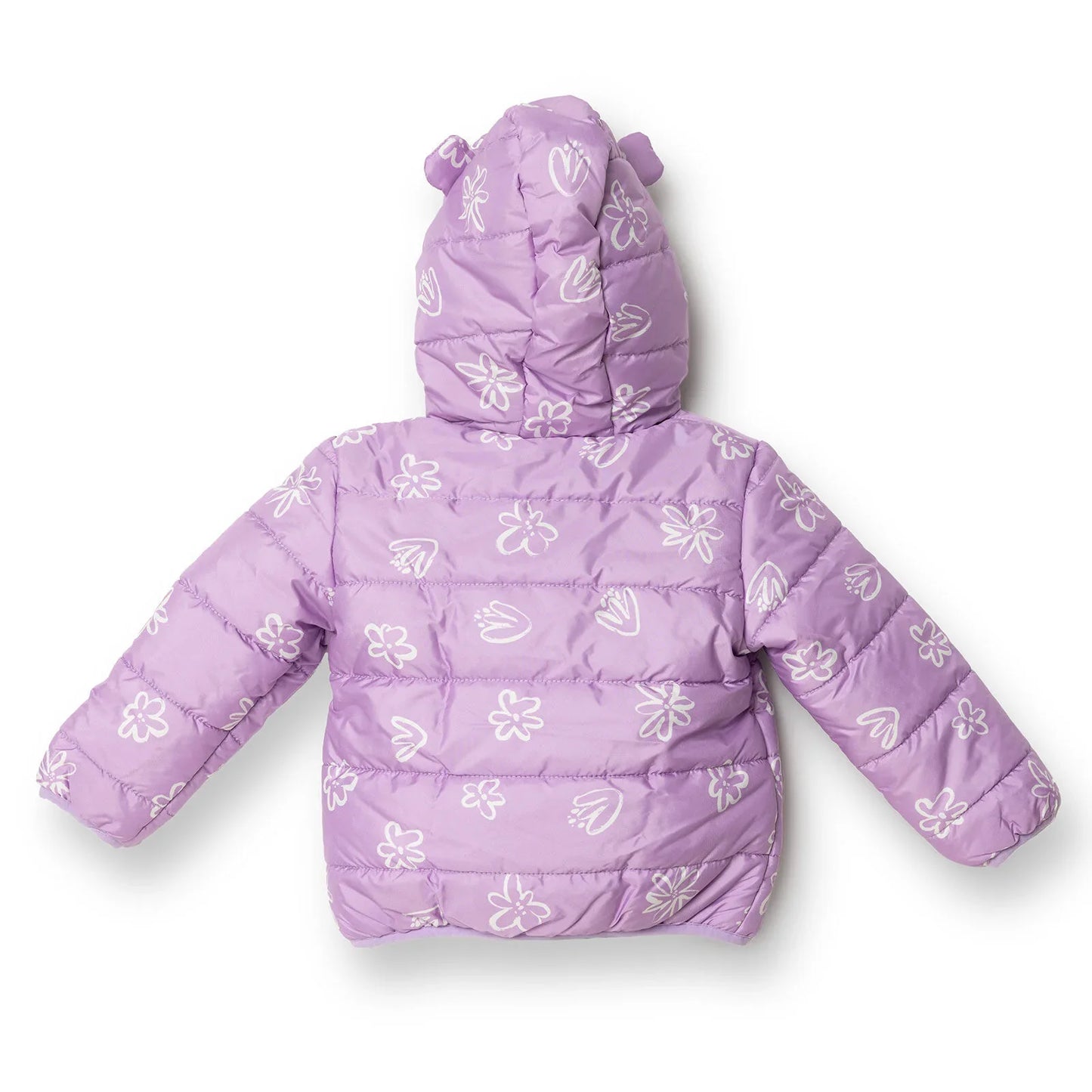 HelloBaby Floral Printed Girl Coat - Printed