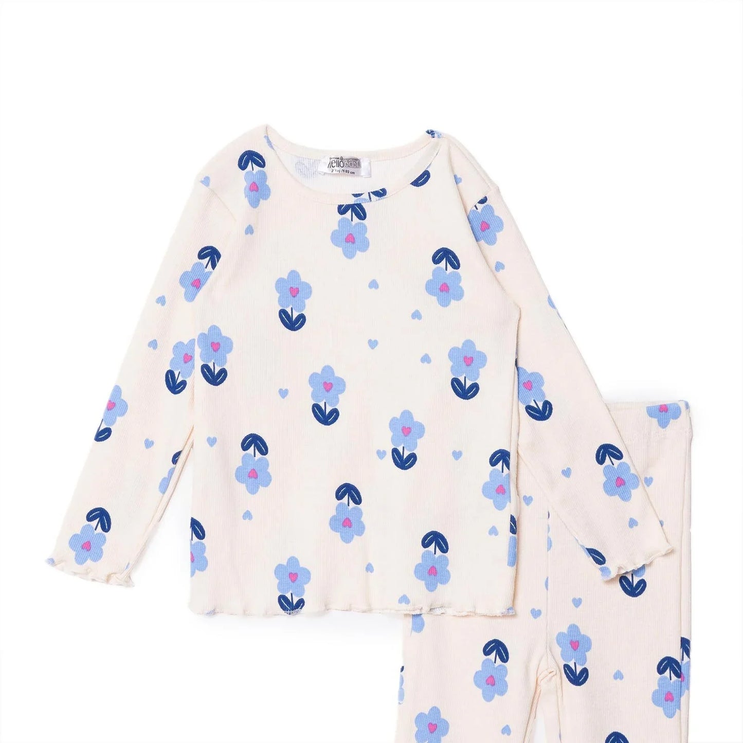 HelloBaby Jogging Set - Ecru Printed