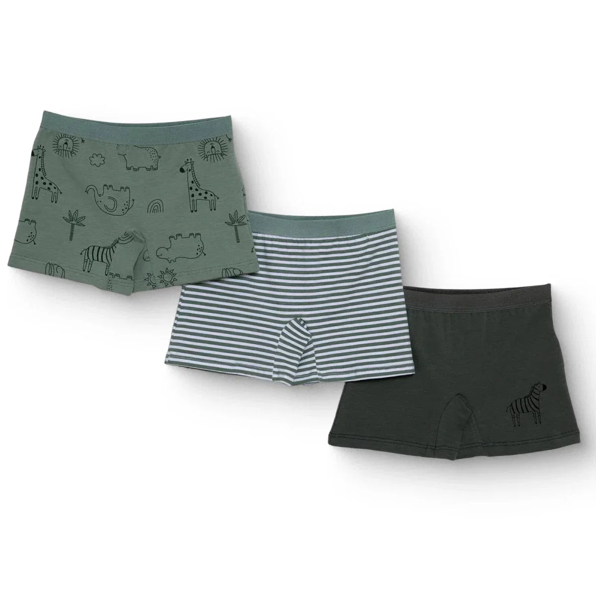 HelloBaby Boys Knickers Animal - Khaki