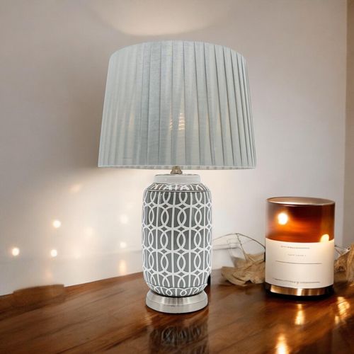 43CM LAMP AND SHADE
