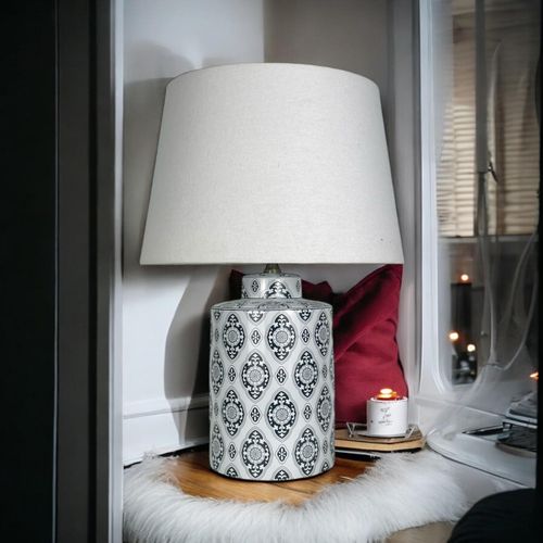 43CM LAMP AND SHADE