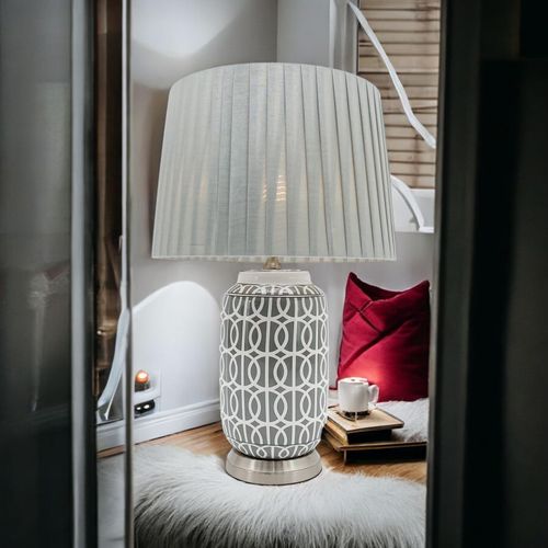 43CM LAMP AND SHADE