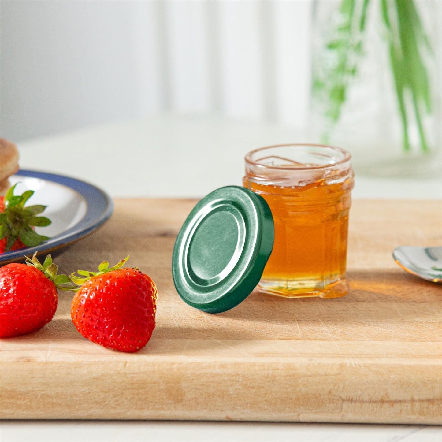30ml Glass Jam Jars with Lids - Pack of 6
