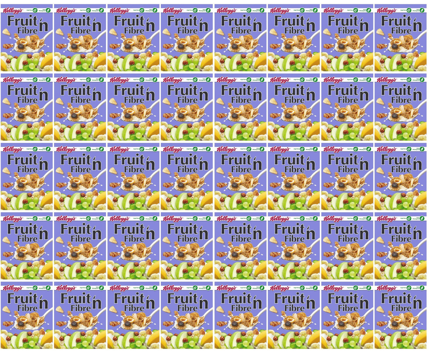 40 x Kellogg's Fruit  N Fibre 45G
