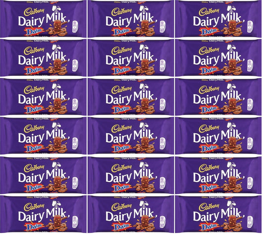 18 x Cadbury Dairy Milk Daim 120G