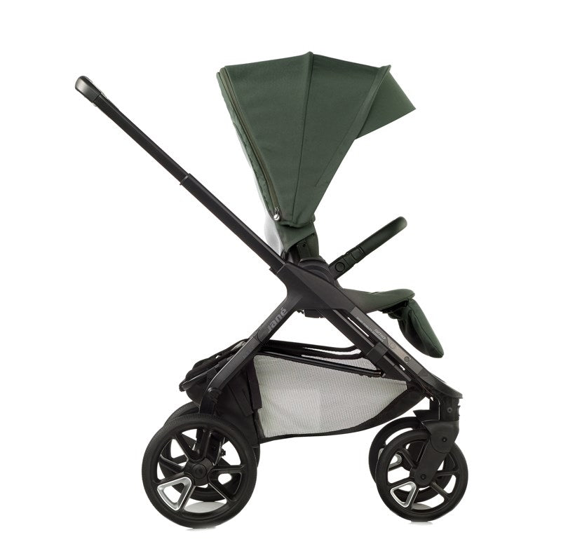 Jane Keep Pushchair + Kombibaby Lie-Flat 360 Car Seat Travel System