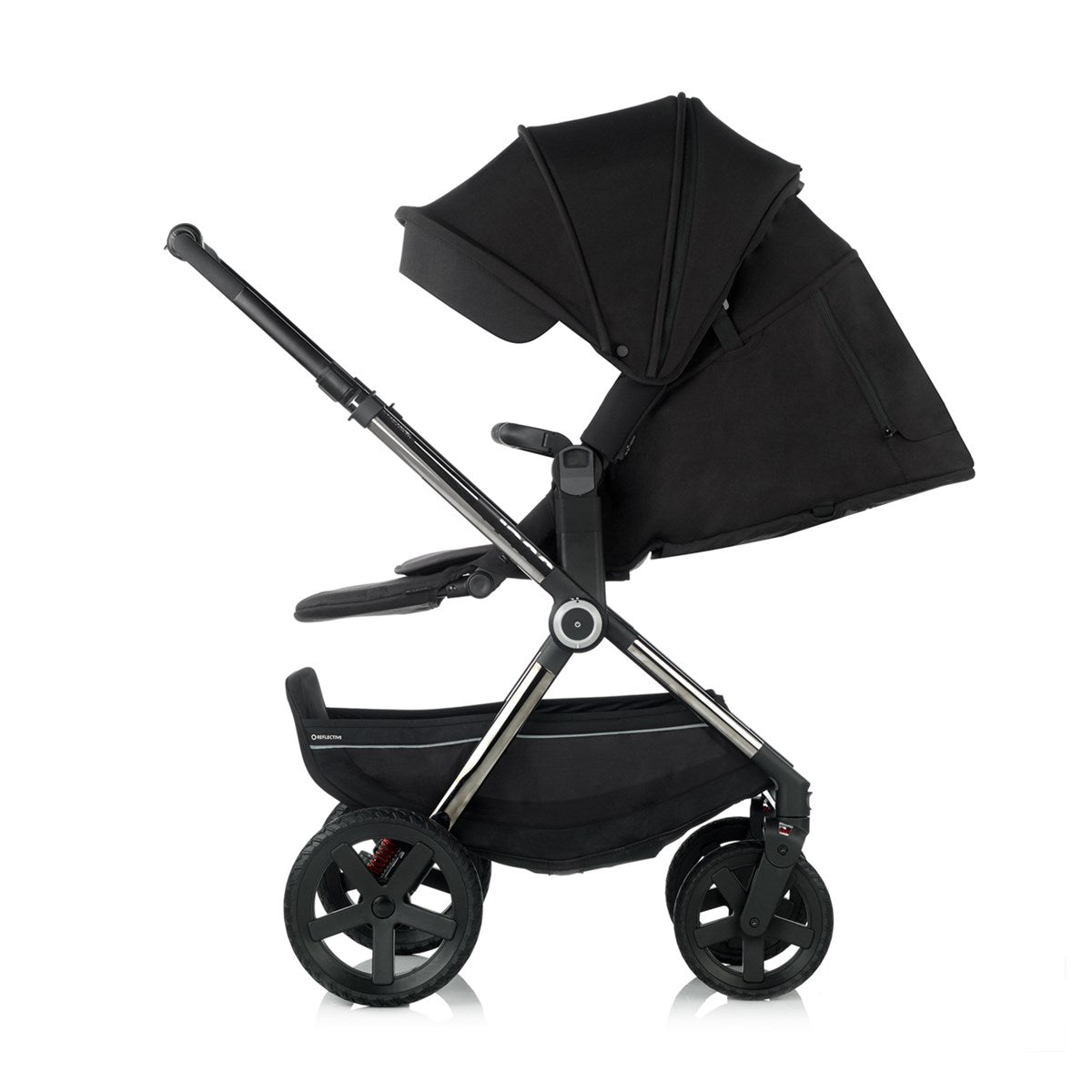 Jane Crosslight-3 Trio Kombibaby 360 Lie-Flat Car Seat Travel System, Special Edition Silver Shadow