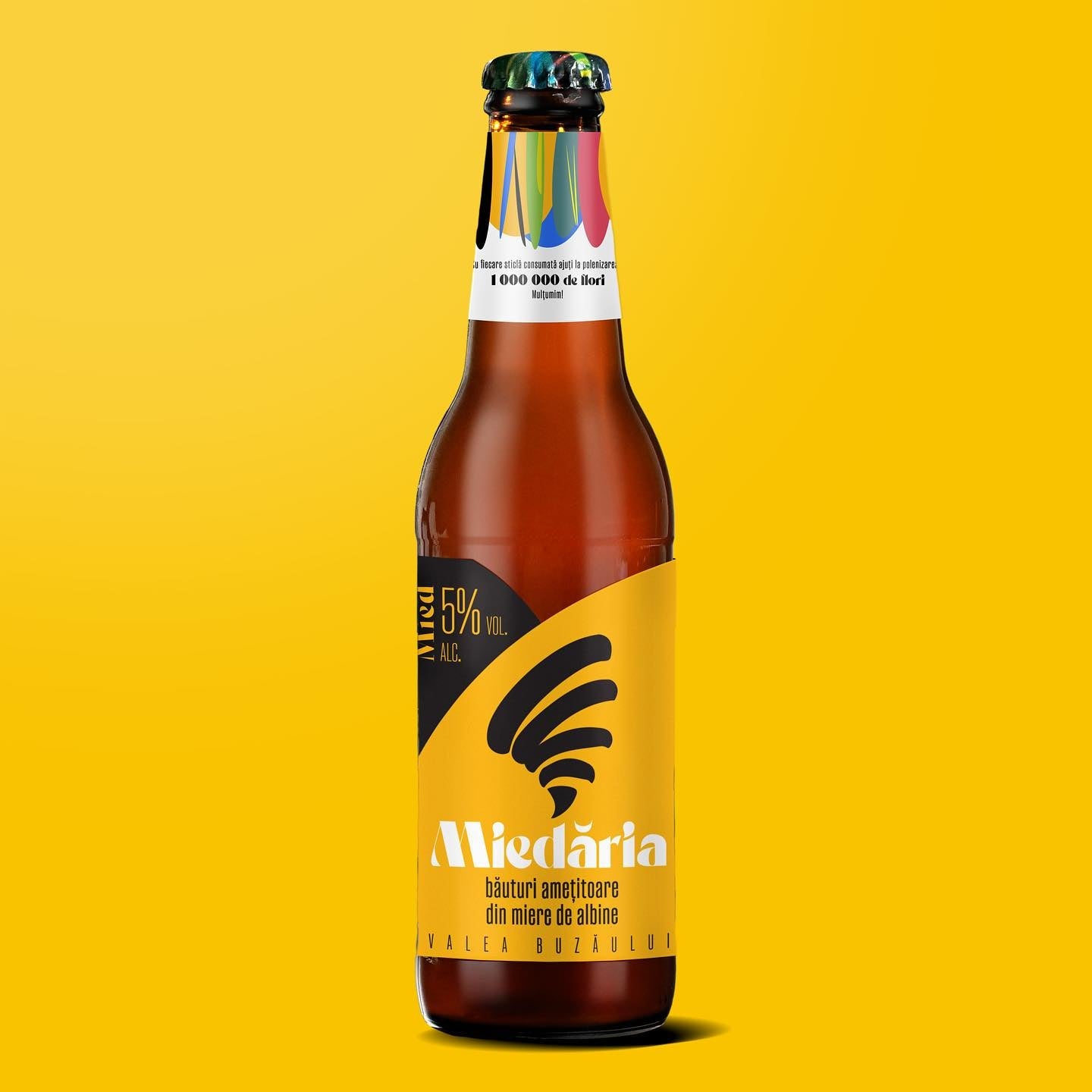 Queen Craft Mead (Mied Regina) Honey Beer by Miedaria 4x330ml 5% ABV