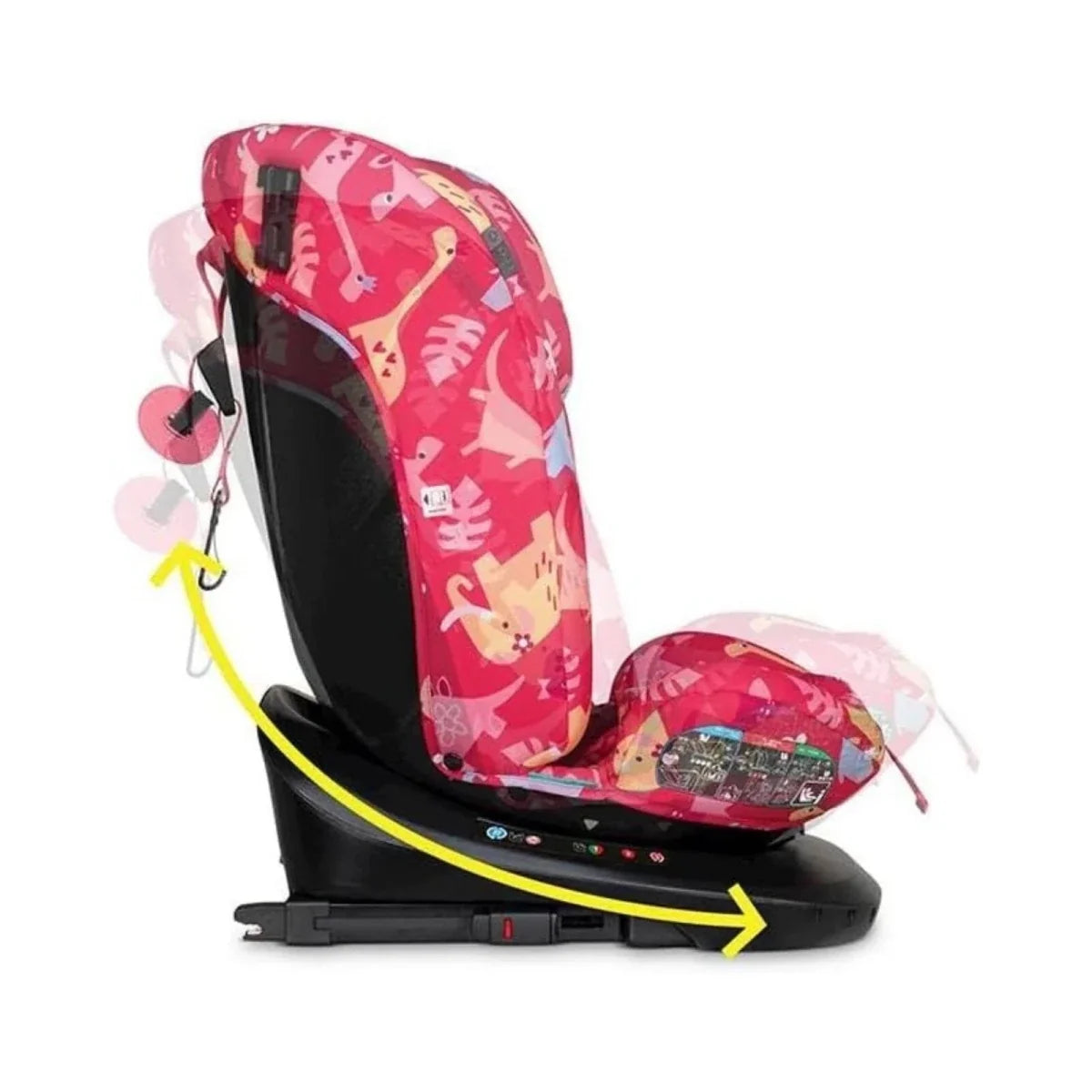 Cosatto Get Set Grow i-Size 360 Car Seat - Dino Delite