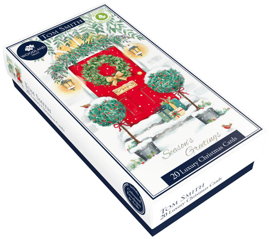 tom smith  Slim Front Door Christmas Cards