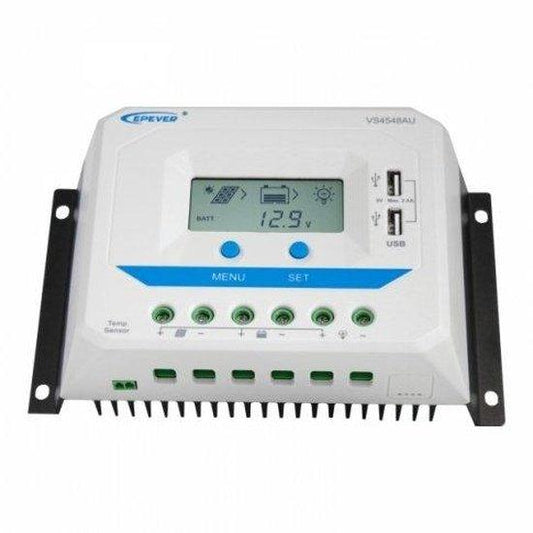45A 12/24/36/48V solar charge controller/regulator with LCD display