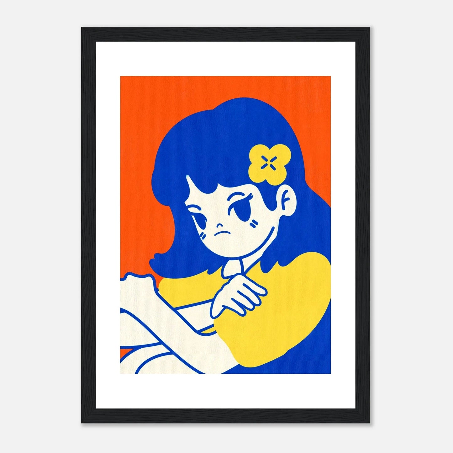 Raki - 'Fine' Framed Print