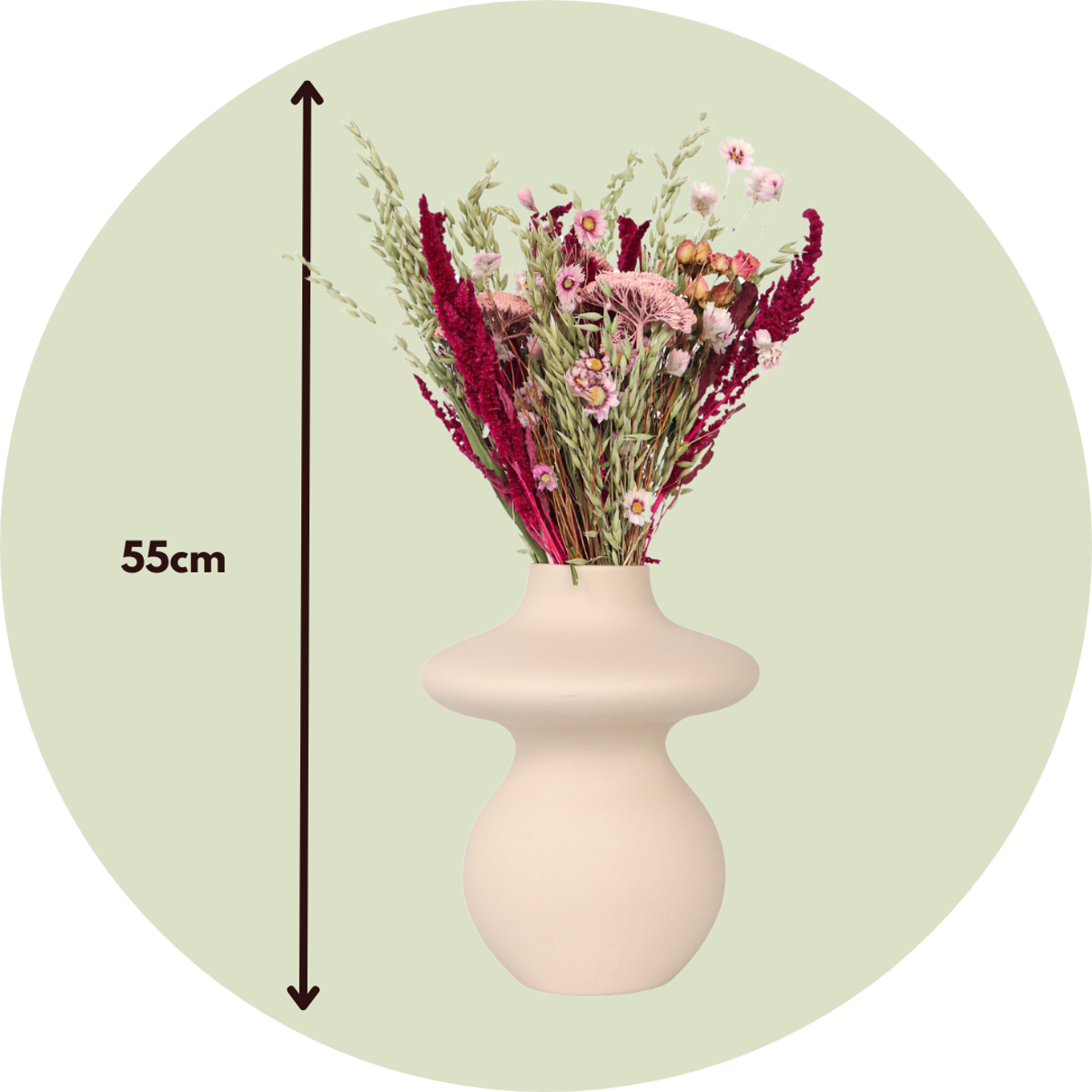 Dried flowers - Bouquet 'Trendy Lucky Love' - Dryflowers