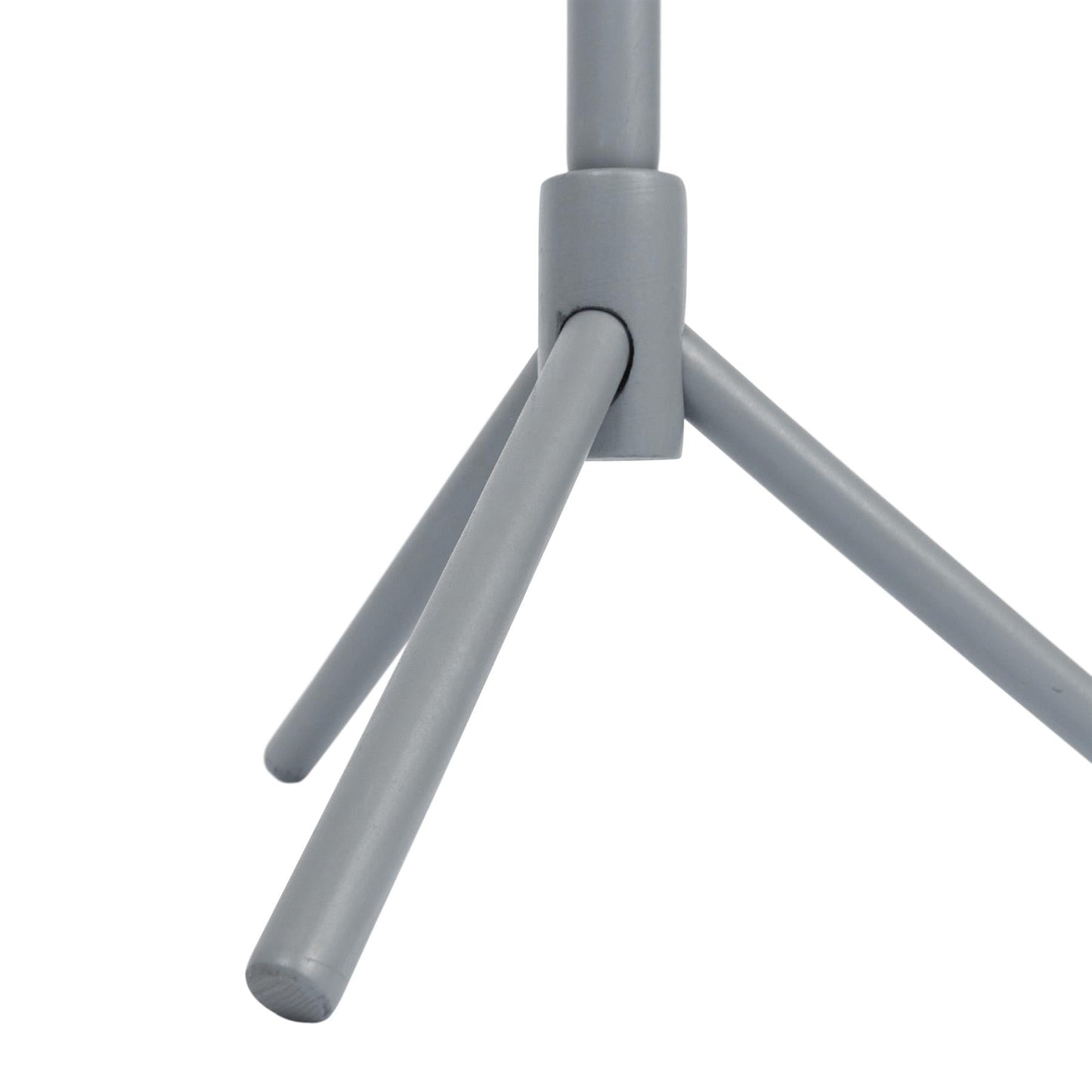 Grey Free-Standing Wooden Coat Rack