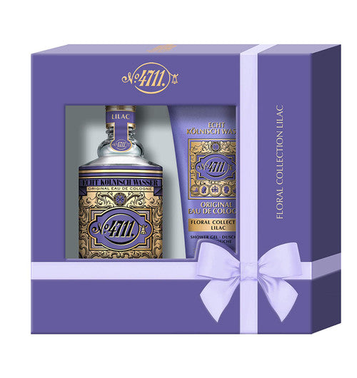 Mäurer & Wirtz 4711 Acqua Colonia Lychee & White Mint Gift Set 50ml EDC + 75ml Shower Gel