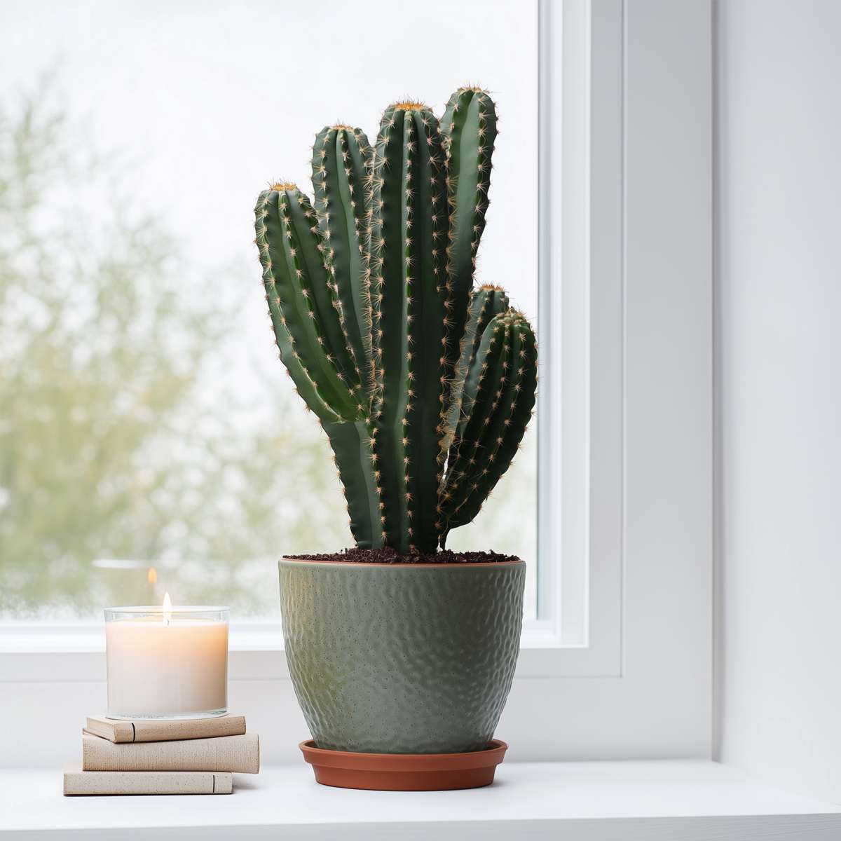 Candelabra tree cactus - Euphorbia ingens - Height 85-95cm - ⌀24cm