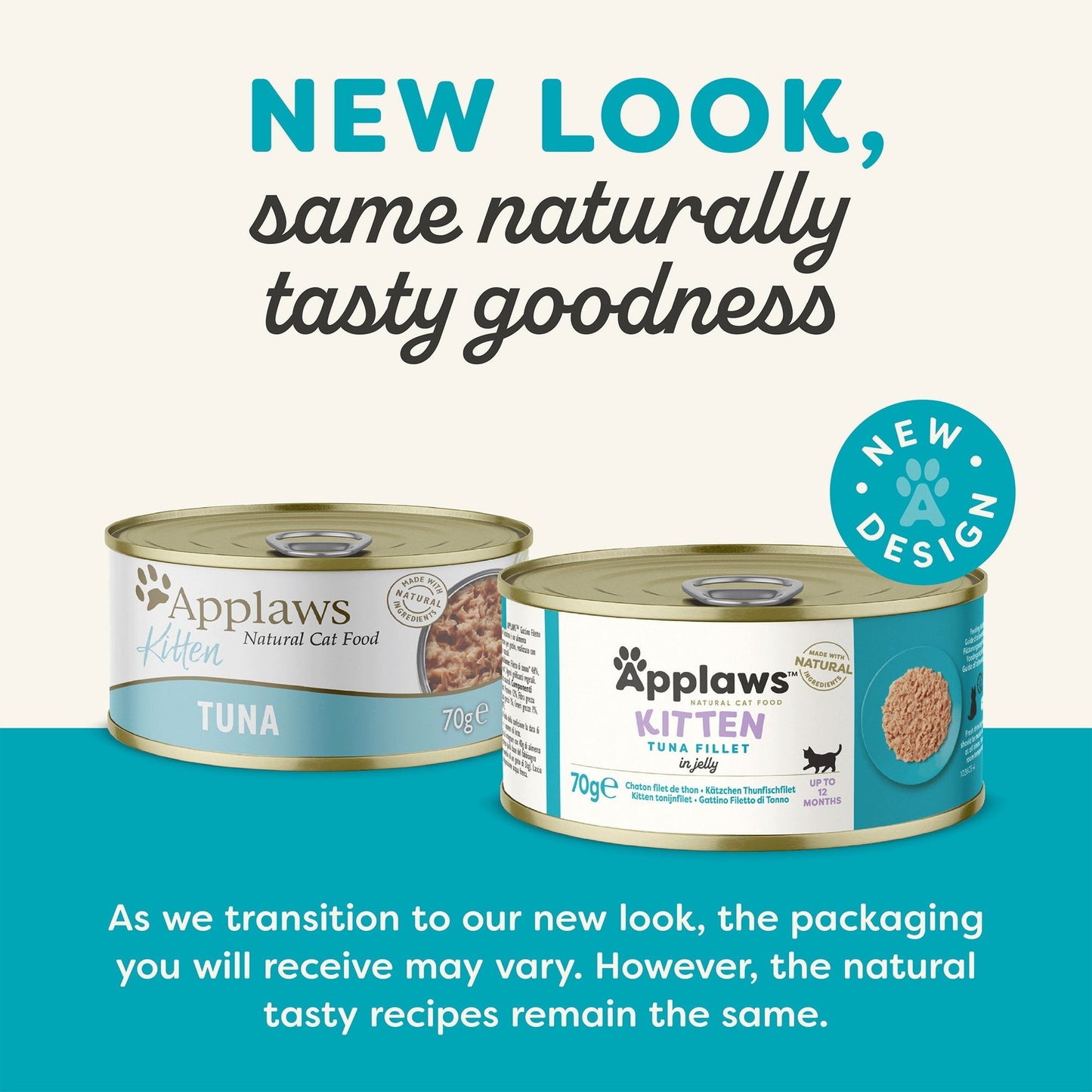 Applaws Kitten Can Tuna 70g - Case of 24