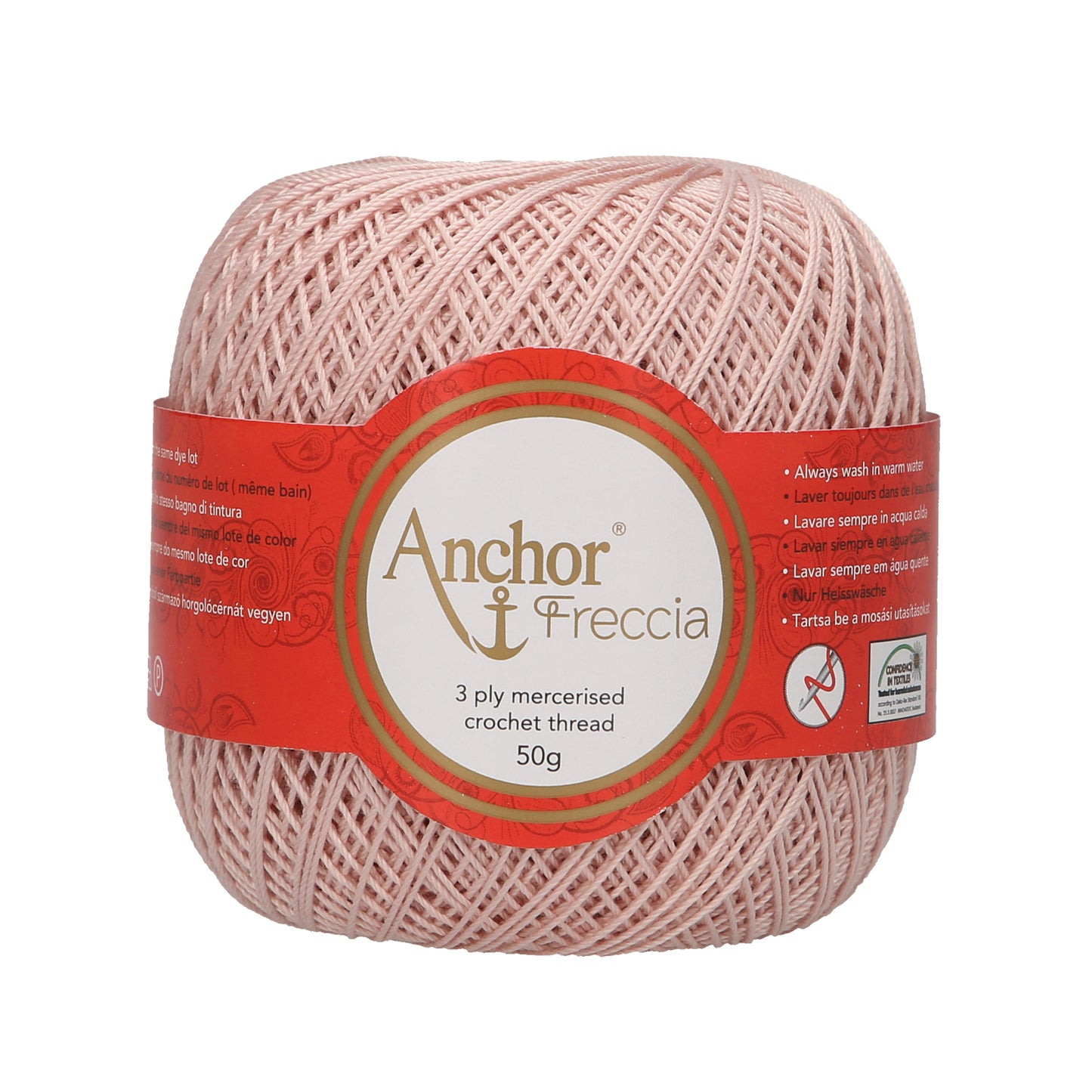 Anchor Freccia 100% Cotton Crochet Yarn - Thickness 16 50gr