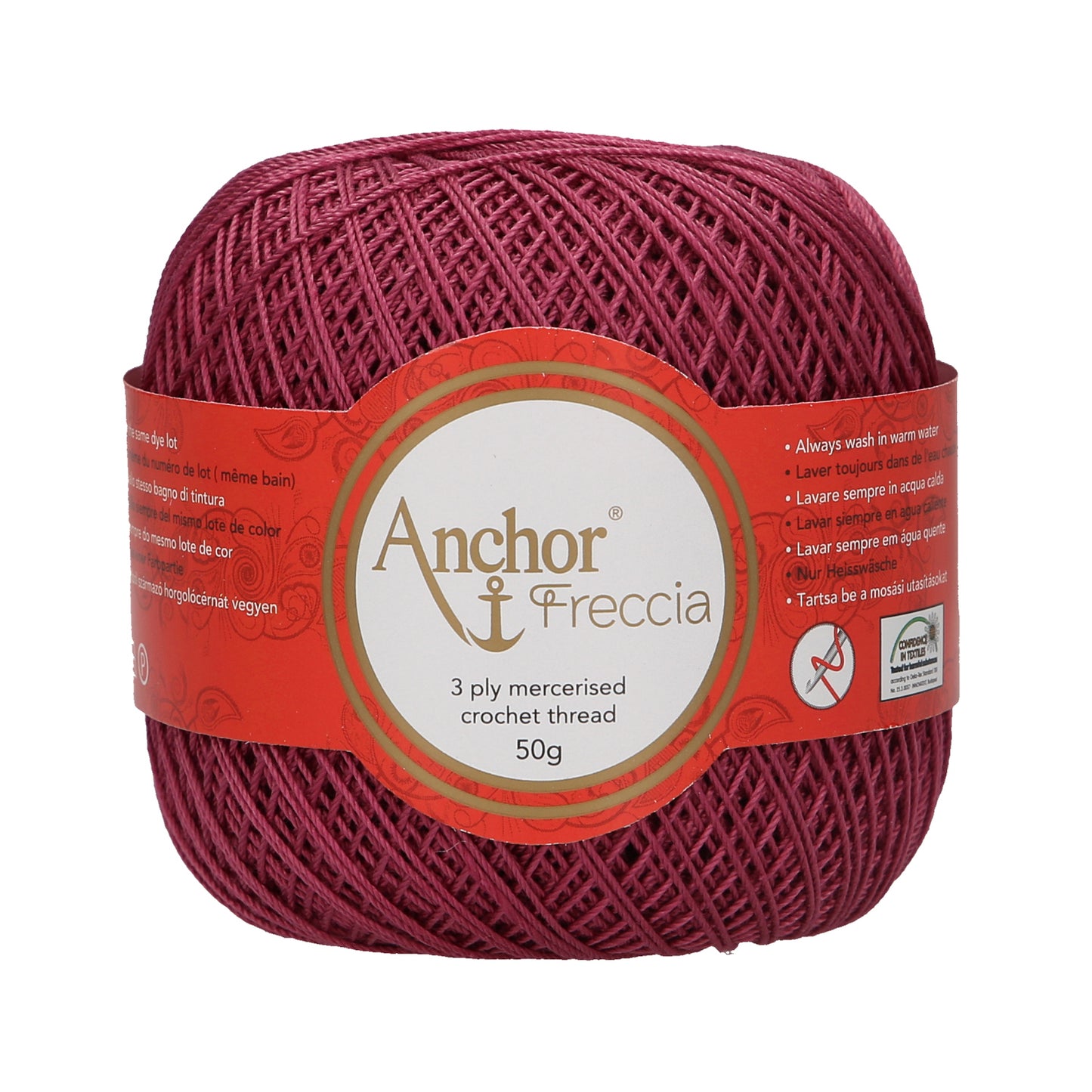 Anchor Freccia 100% Cotton Crochet Yarn - Thickness 16 50gr