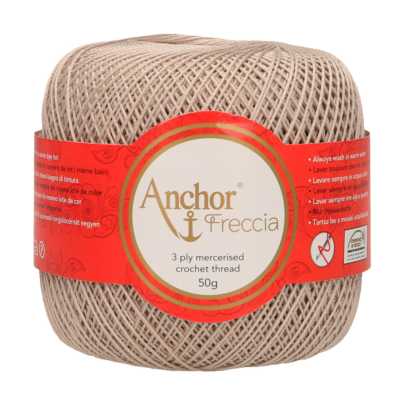 Anchor Freccia 100% Cotton Crochet Yarn - Thickness 16 50gr