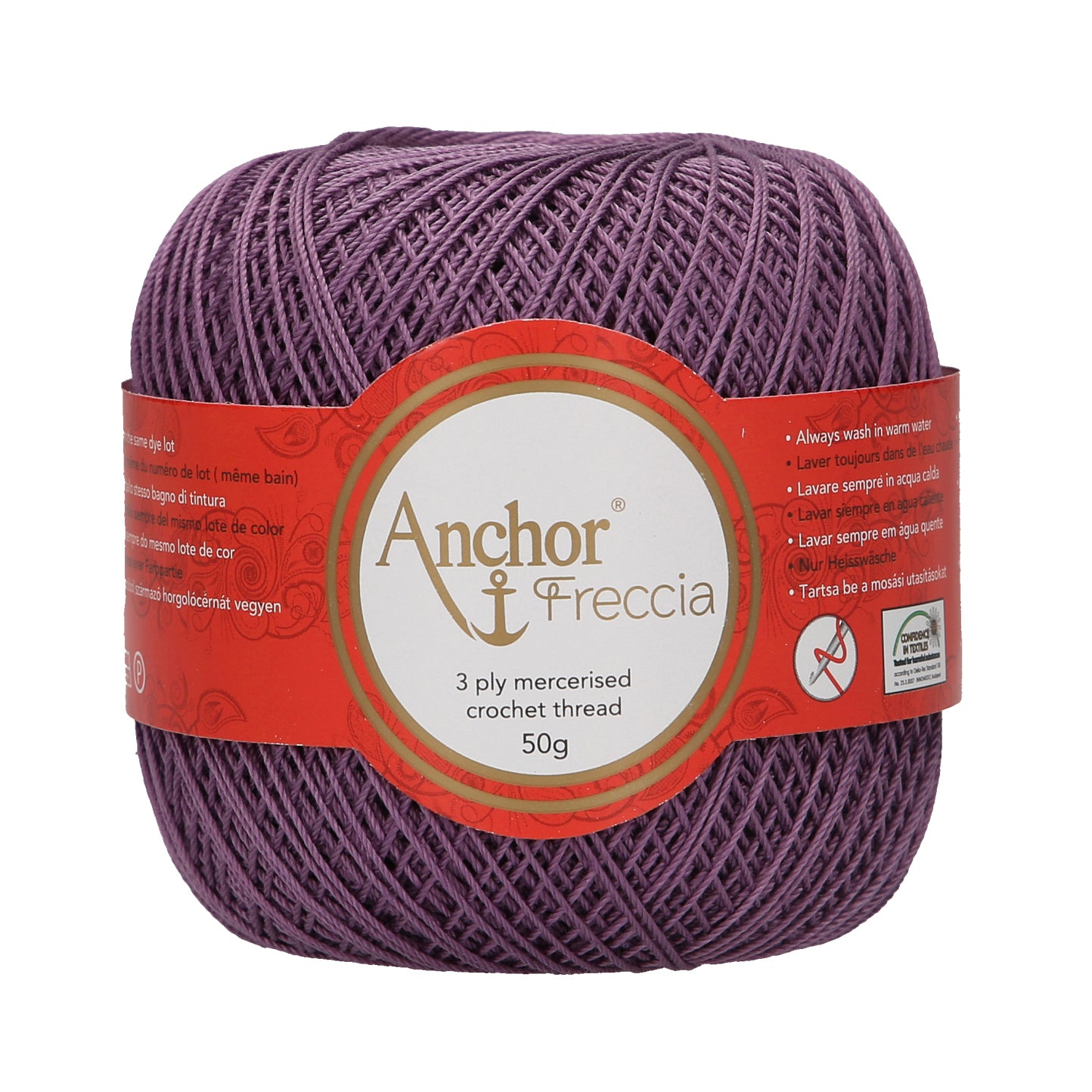 Anchor Freccia 100% Cotton Crochet Yarn - Thickness 16 50gr