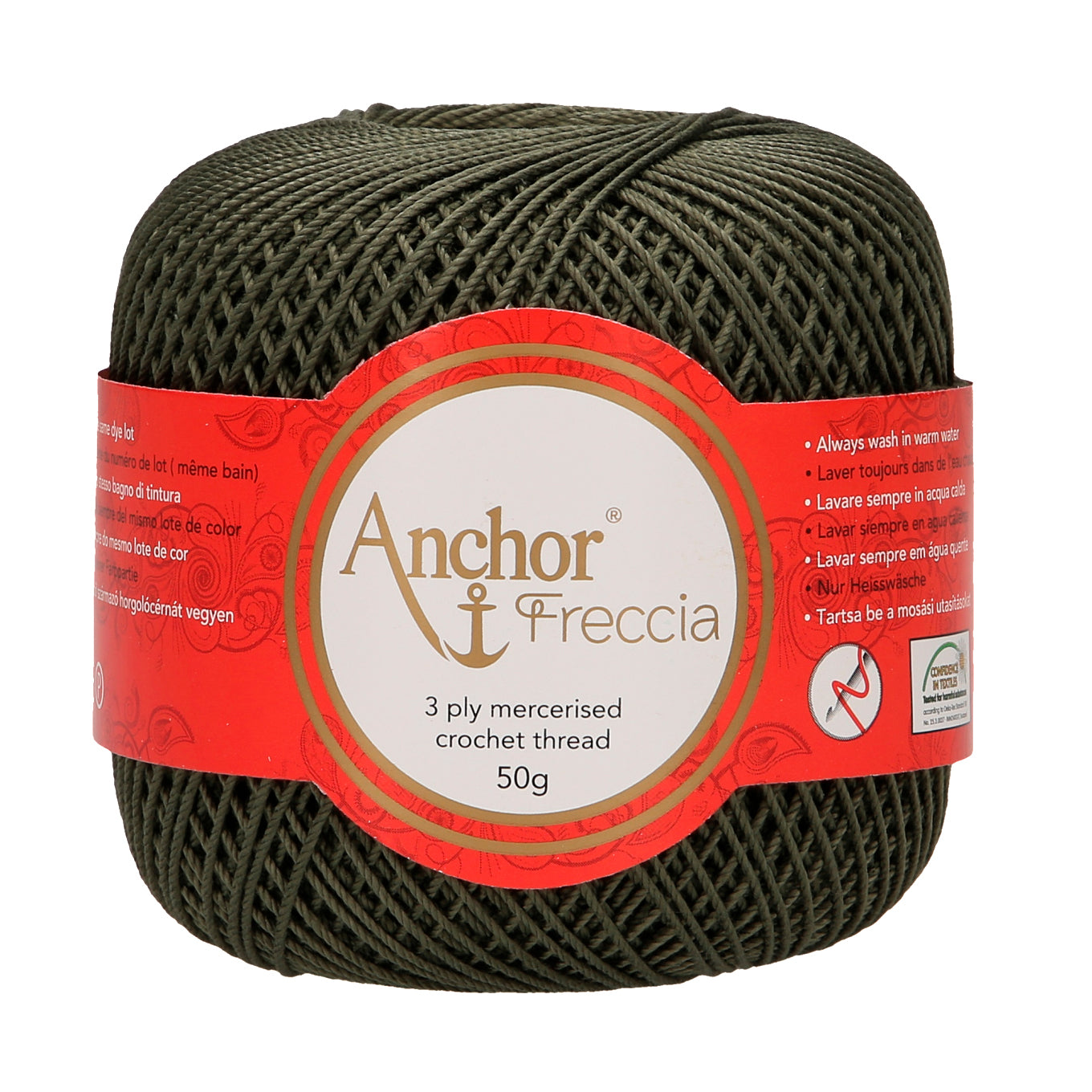 Anchor Freccia 100% Cotton Crochet Yarn - Thickness 16 50gr