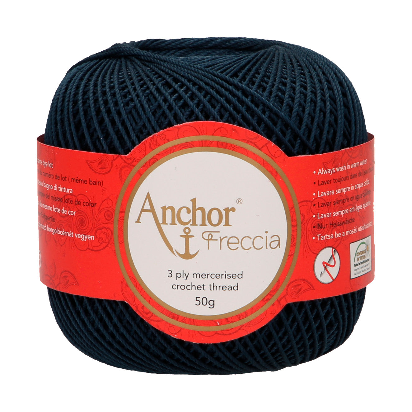 Anchor Freccia 100% Cotton Crochet Yarn - Thickness 16 50gr