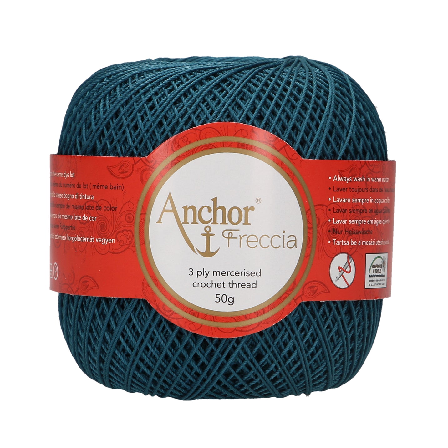 Anchor Freccia 100% Cotton Crochet Yarn - Thickness 16 50gr