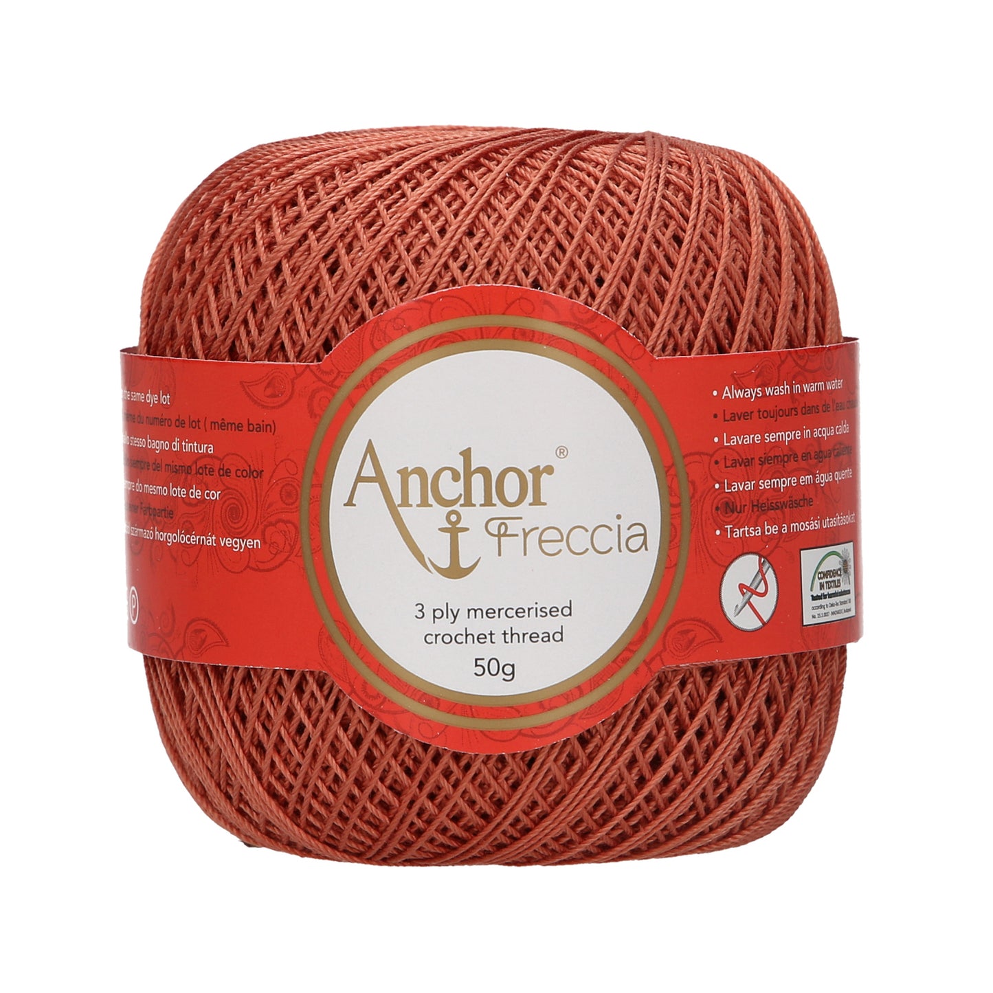 Anchor Freccia 100% Cotton Crochet Yarn - Thickness 16 50gr