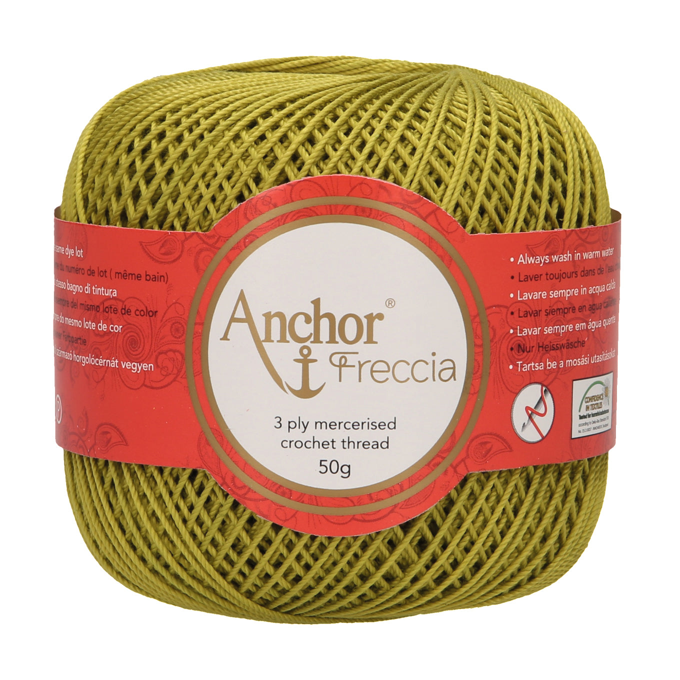 Anchor Freccia 100% Cotton Crochet Yarn - Thickness 16 50gr