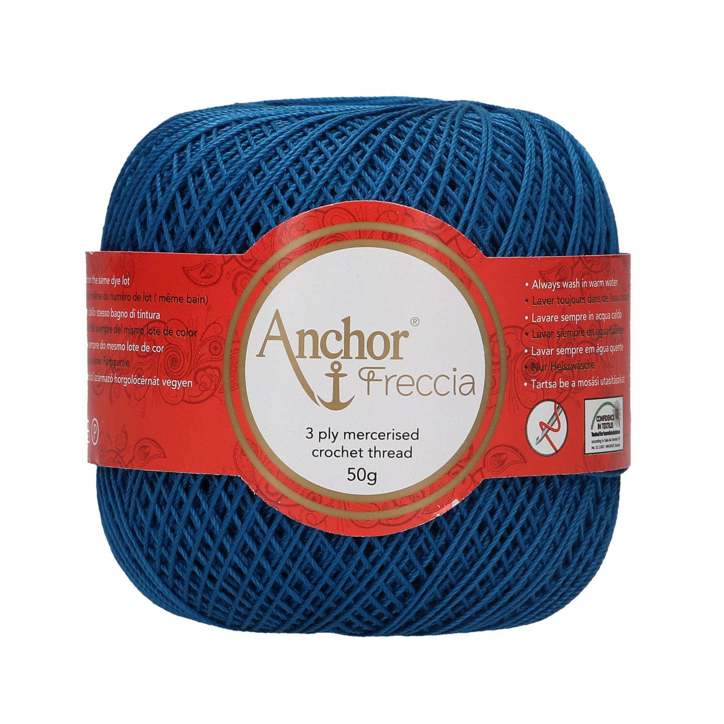 Anchor Freccia 100% Cotton Crochet Yarn - Thickness 16 50gr