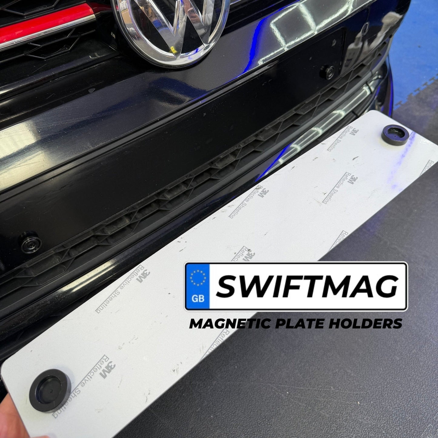 SWIFTMAG V.1 Magnetic Removable Numberplate Kit