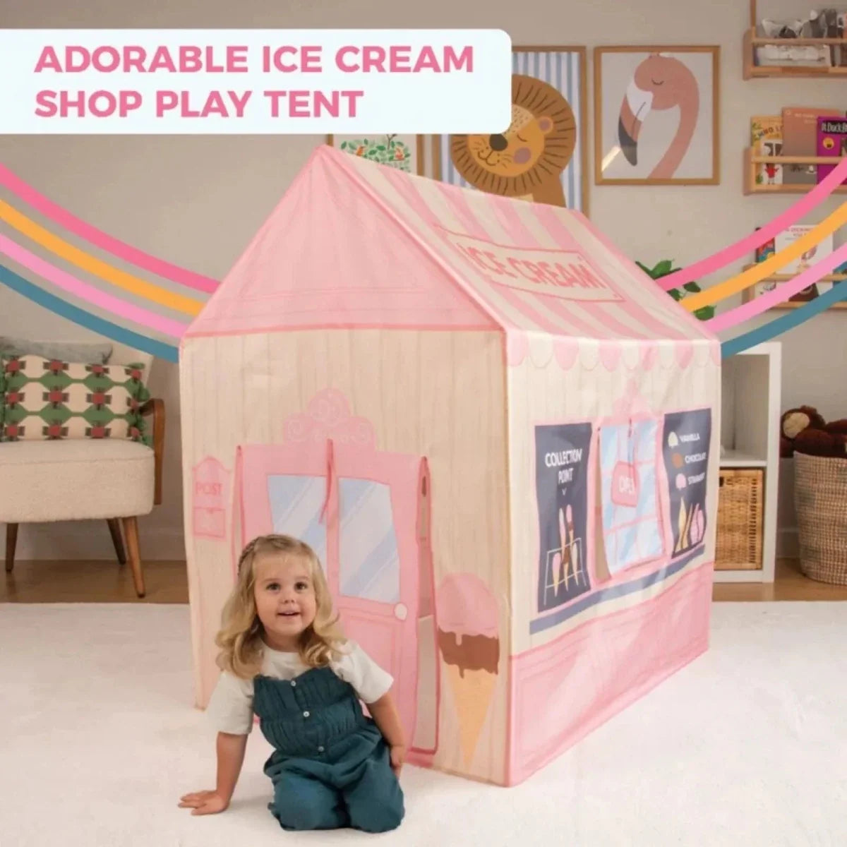 Mookie Activo Pop-Up Tent - Ice Cream