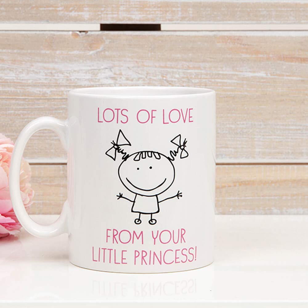 Ceramic Mug 'World's Best Mummy from Your Little Princess' Mother's Day Gift